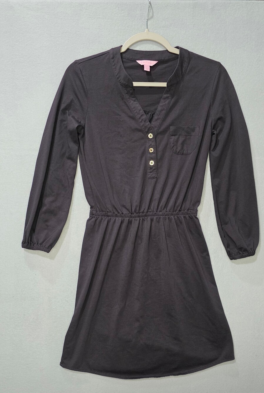Lilly Pulitzer Classiccore Black Beckett Shirt Dress - Size XS